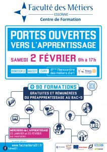 affiche journée portes ouvertes 2 février