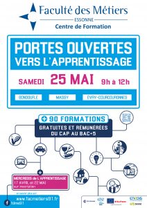 affiche JPO 25 mai