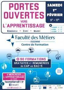 affiche journées portes ouvertes février