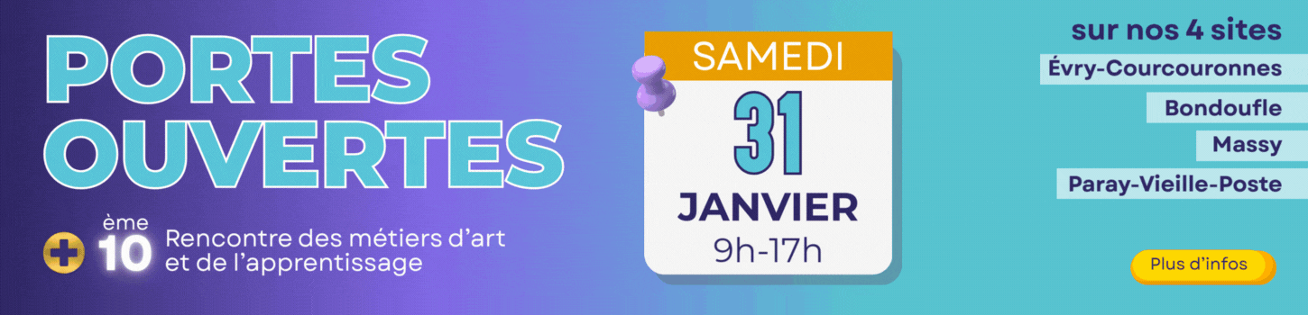 journée portes ouvertes sur nos 4 sites le samedi 31 janvier