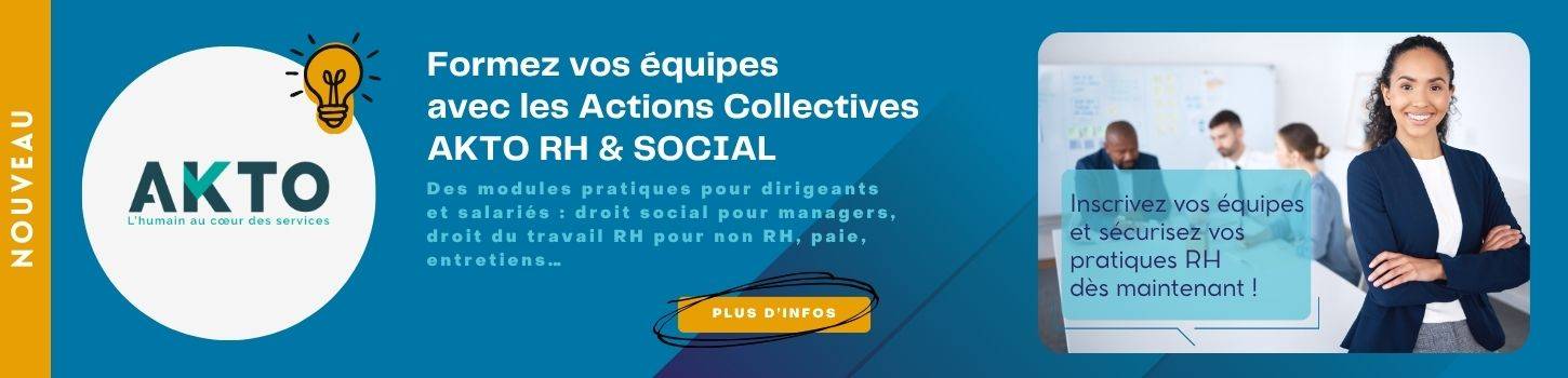nouveau Formations AKTO RH et droit social