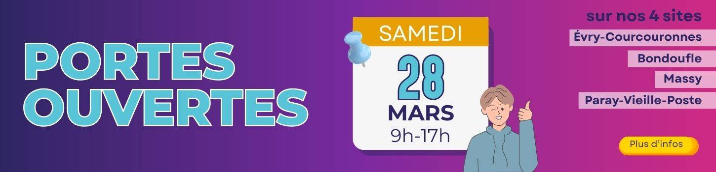 journée portes ouvertes sur nos 4 sites le samedi 31 janvier