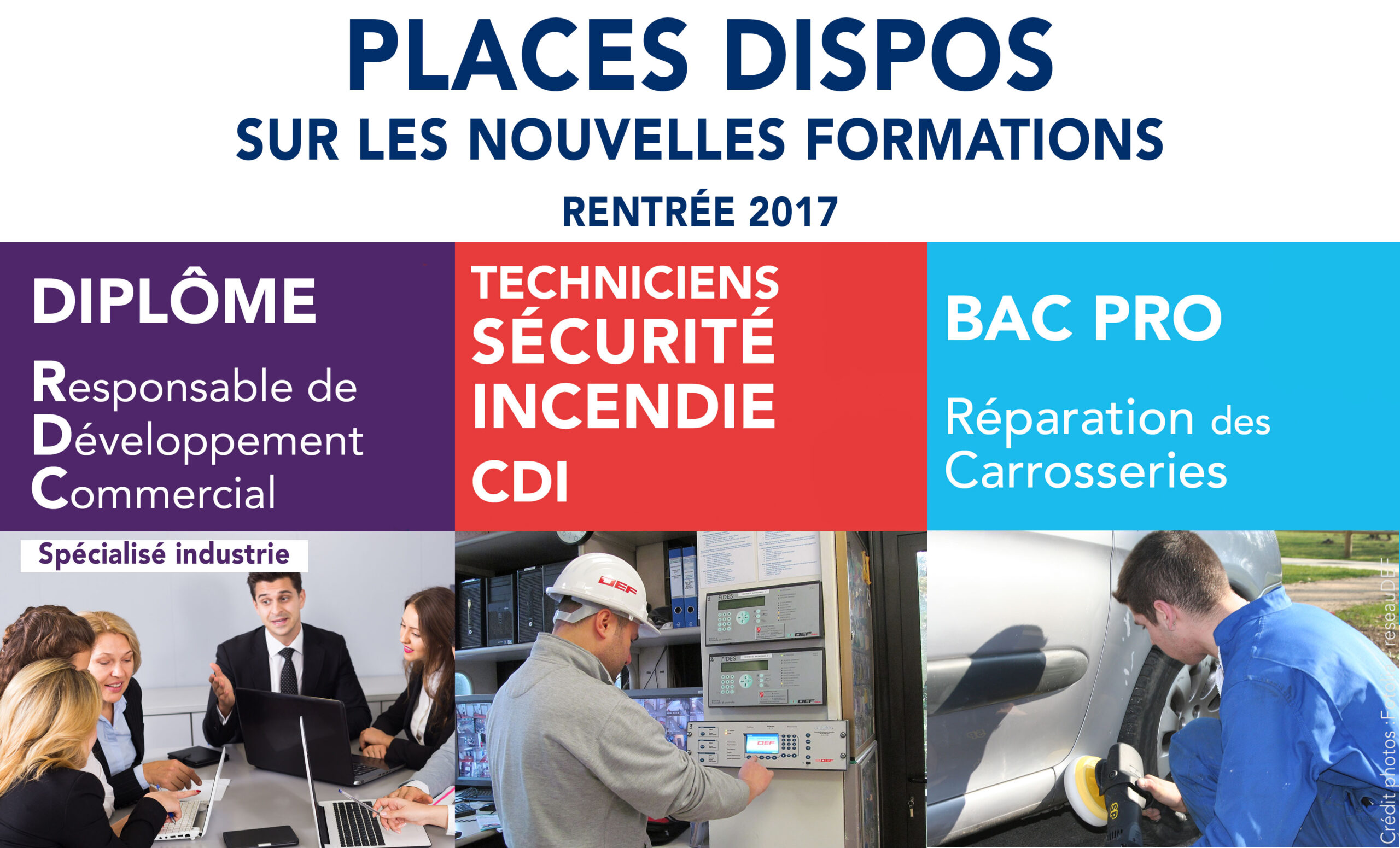 Nos entreprises partenaires recrutent sur des nouvelles formations