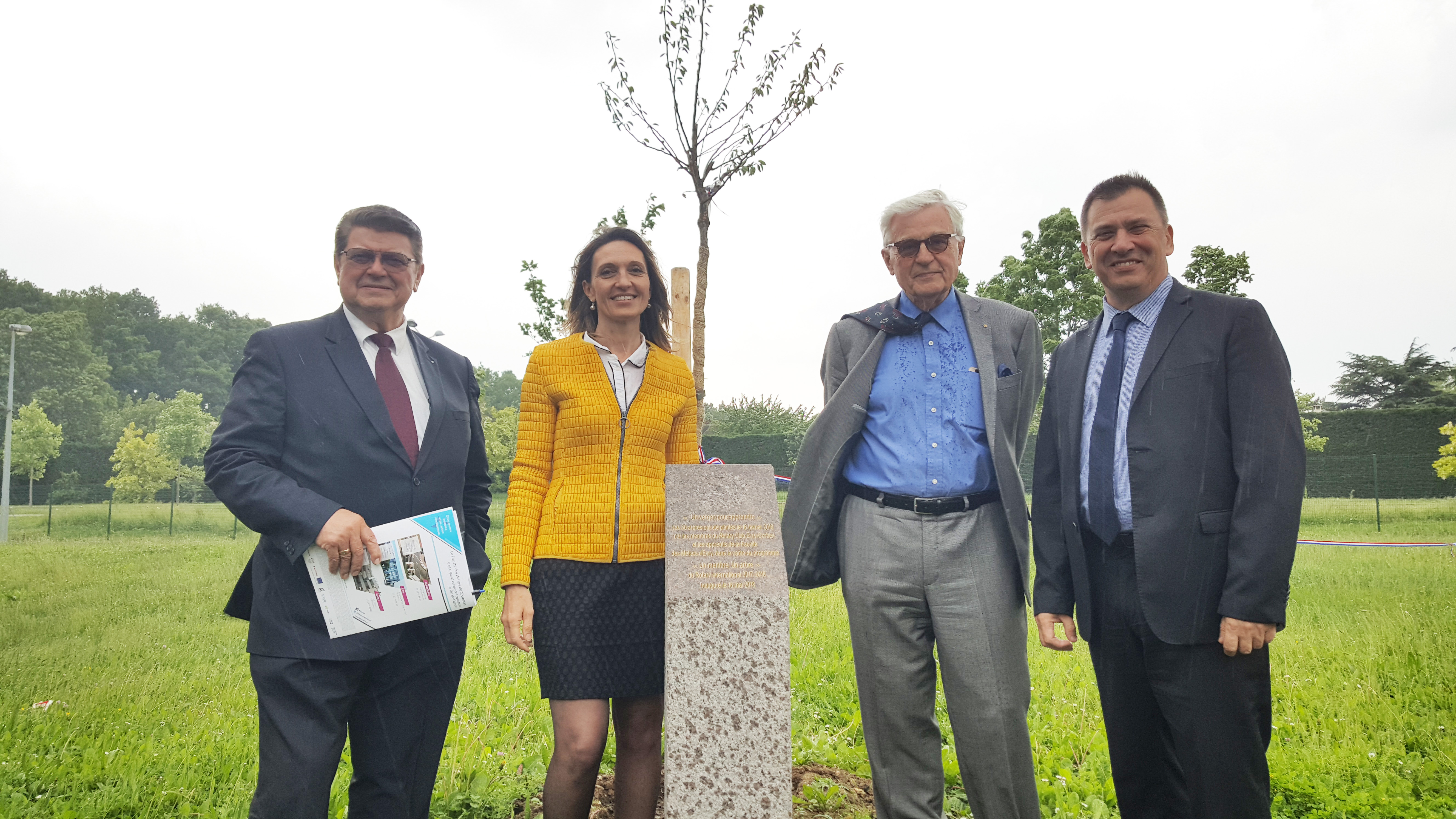 Inauguration du « Verger pour apprendre »