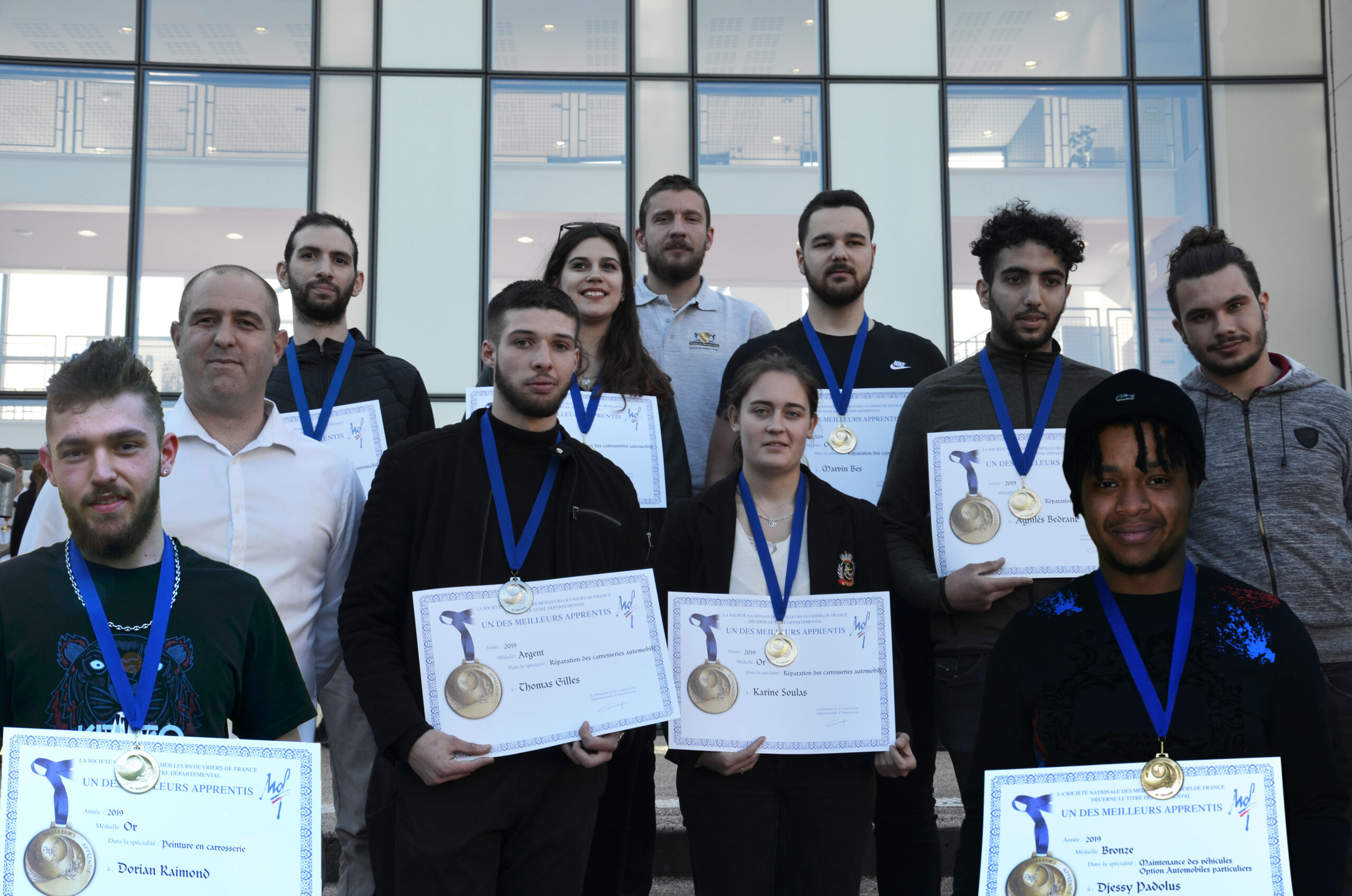 De jeunes talents reconnus meilleurs apprentis de l’Essonne