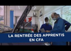 Rentrée des apprentis : le plaisir de retrouver les ateliers