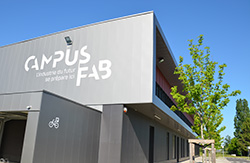 façade CampusFab-site de Bondoufle