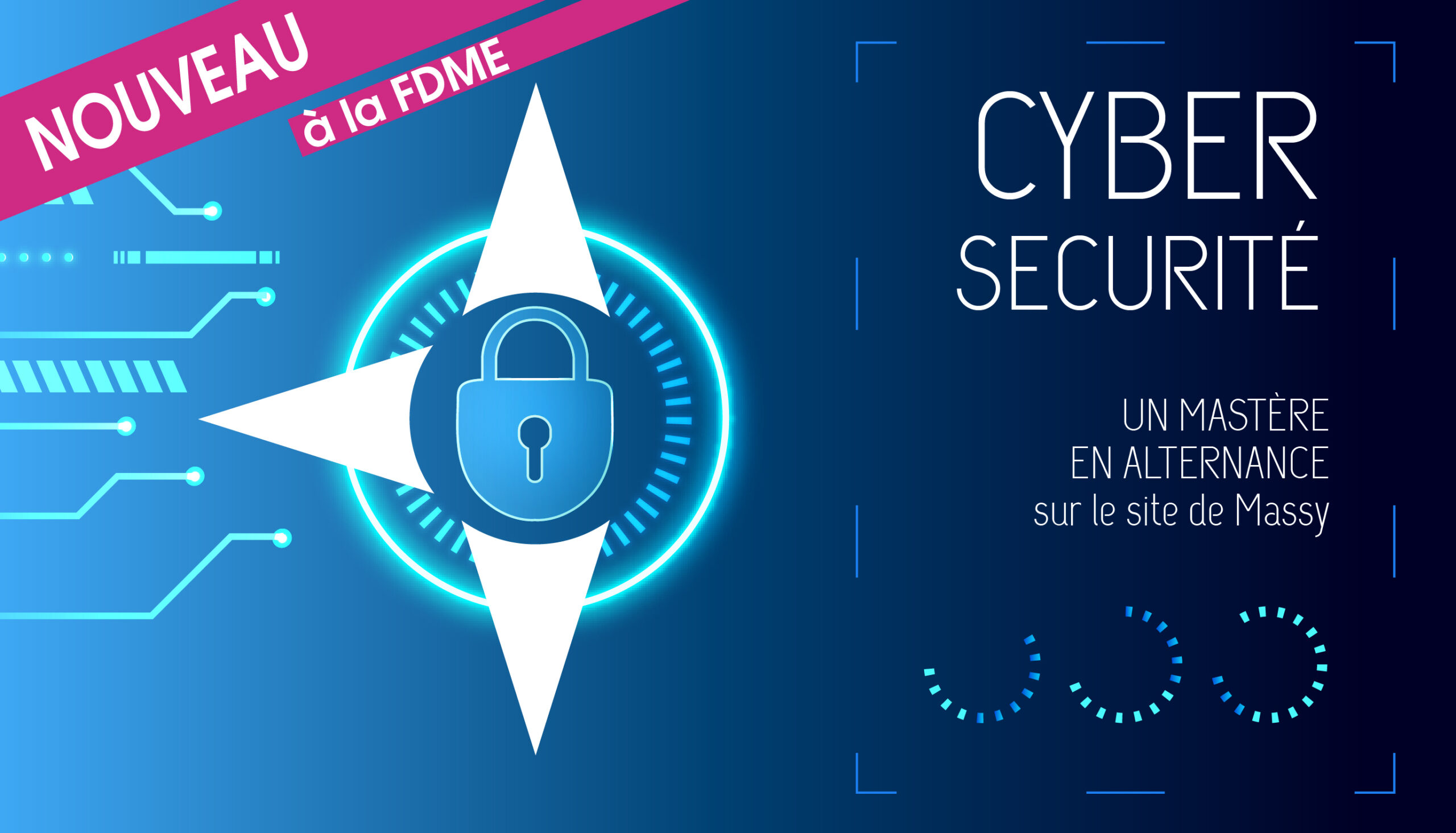 Le site de Massy de la FDME renforce son offre informatique avec une formation en Cybersécurité en Bac+5