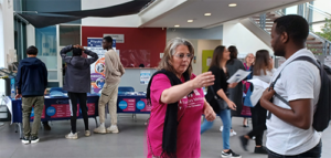 accueil lors de la matinée portes ouvertes juin