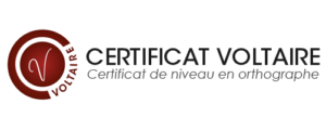 logo certificat Voltaire