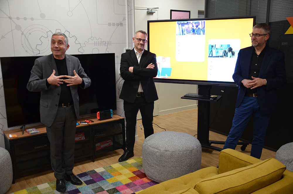 Inauguration de « LEVEL UP », la formation aux métiers du ESport