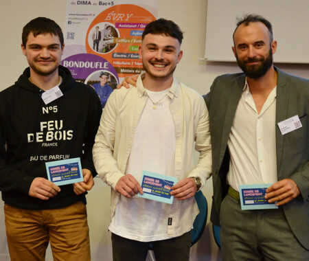 Les 3 gagnants du premier tirage au sort
