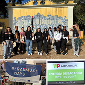 photo de groupe des apprentis au Portugal en 2024