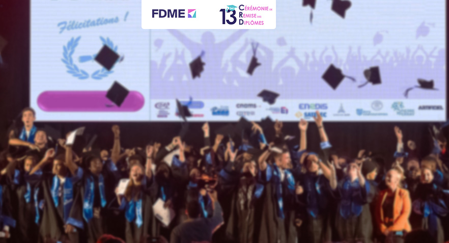 13ème CRD : une Cérémonie en l&rsquo;honneur de nos diplômés aux Arènes de Grand Paris Sud