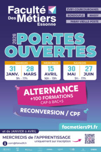 Affiche dates des JPO 2026