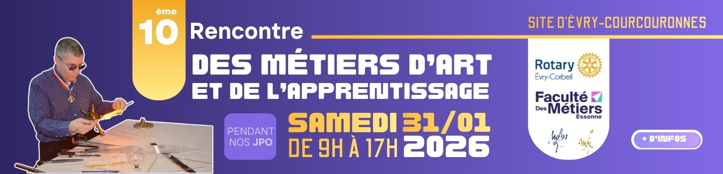 10ème rencontre des métiers d'art le 31 janvier 2026