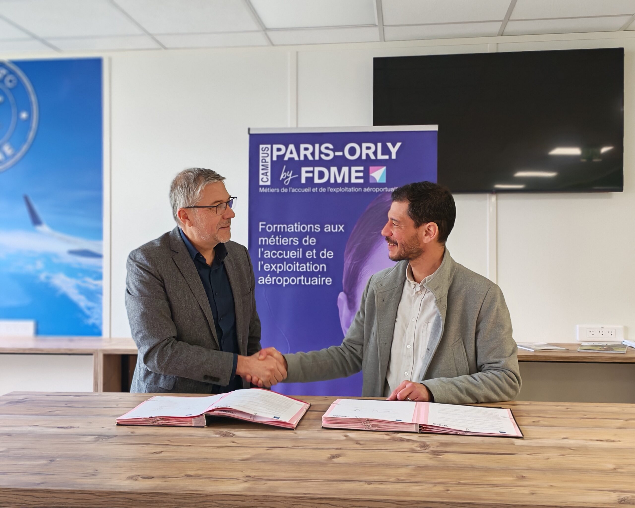 signature convention avec LADPAT Essonne