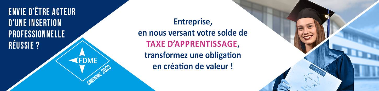 Slide versement taxe apprentissage 2023